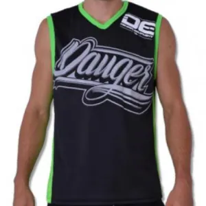 Danger Equipment-1683 Muay Thai Vest Tank Top M-XL Green