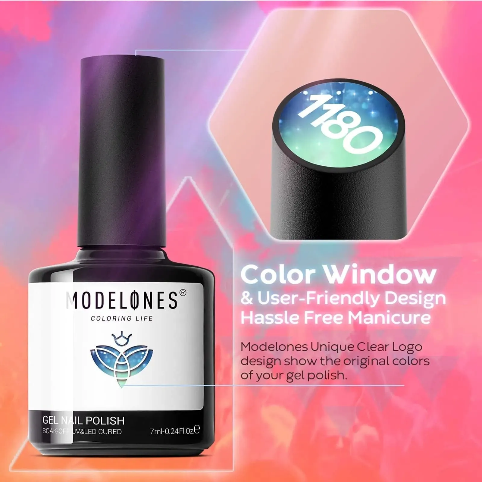 Dark Elf - 6Pcs Gel Polish Set 7ml