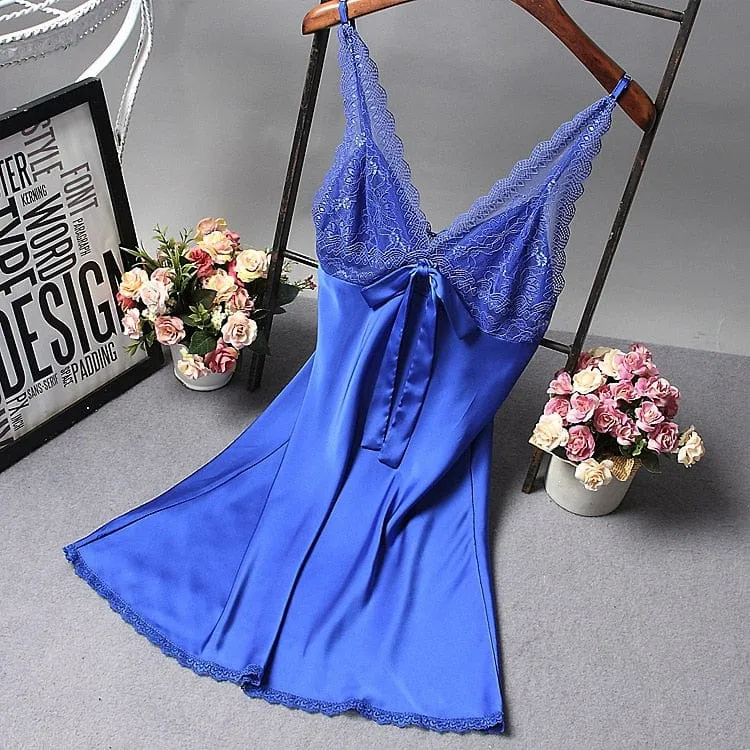 Darling Silk Lace Sleep Dress