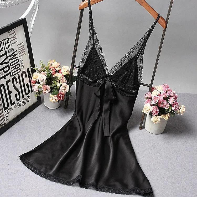Darling Silk Lace Sleep Dress