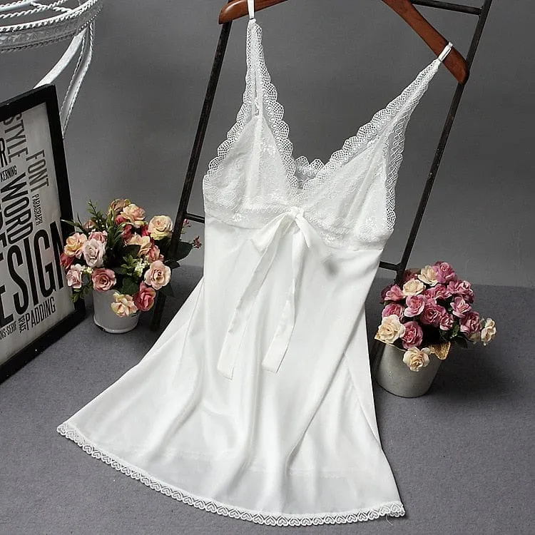 Darling Silk Lace Sleep Dress