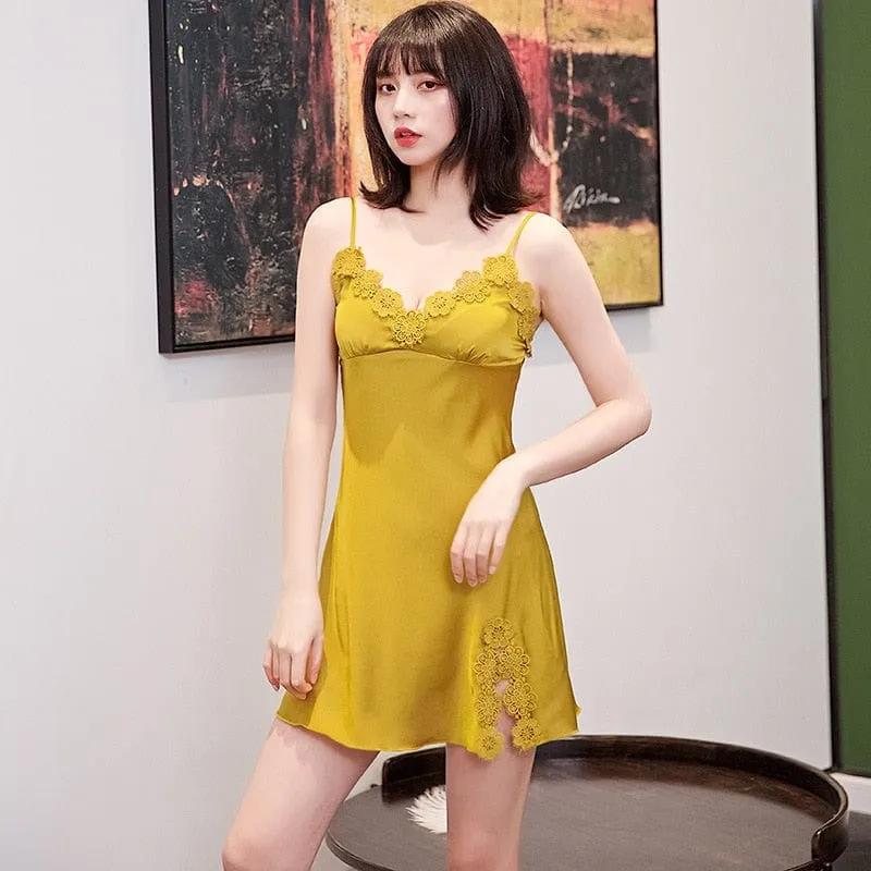 Darling Silk Lace Sleep Dress