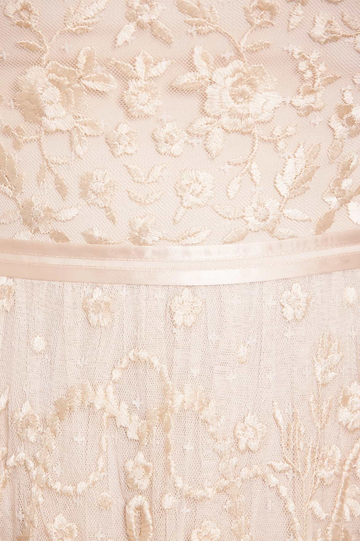 Midsummer Lace Off-Shoulder Gown Relaxed fit wear