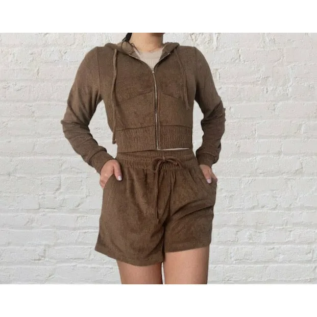 Daydreaming Terry Set in Mocha