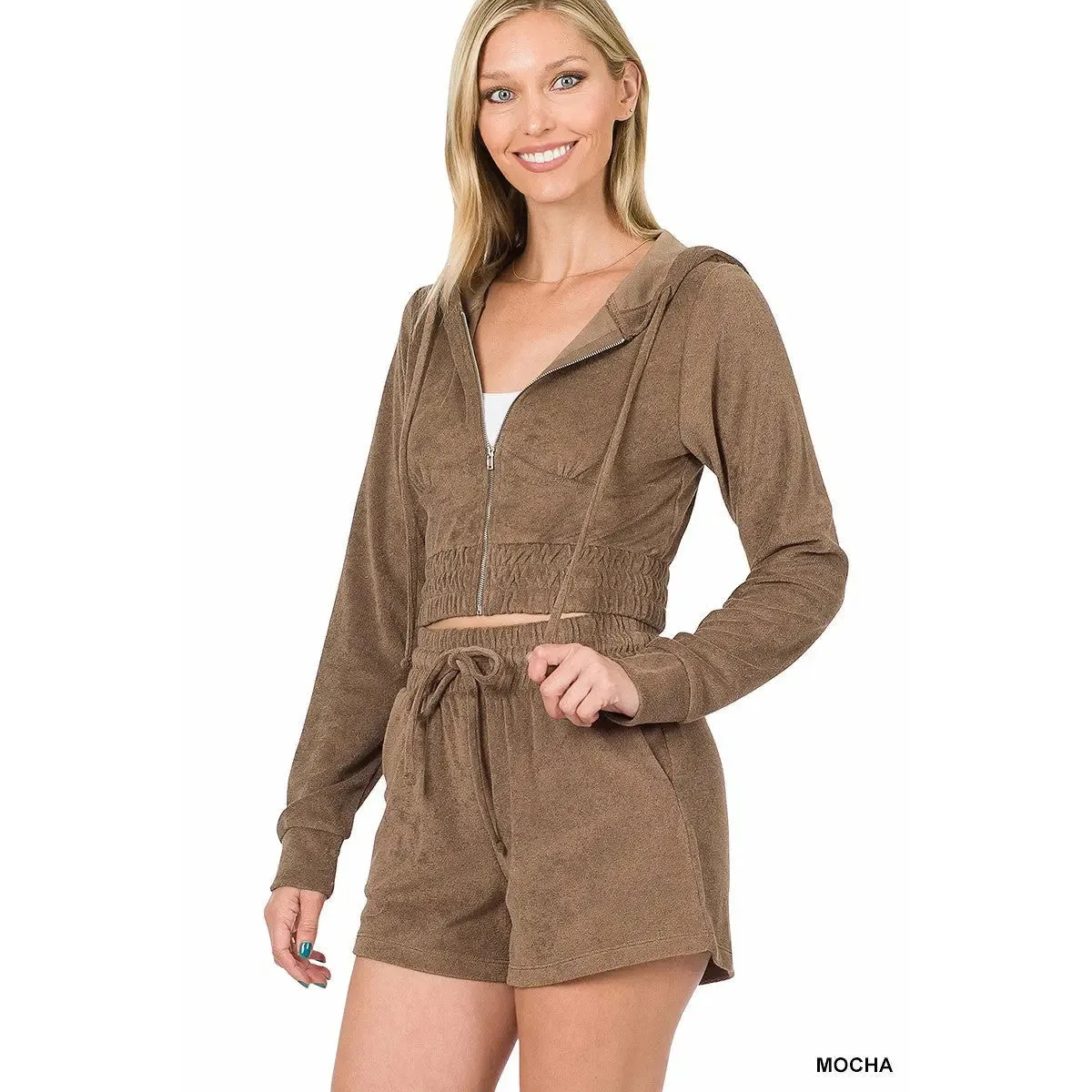Daydreaming Terry Set in Mocha