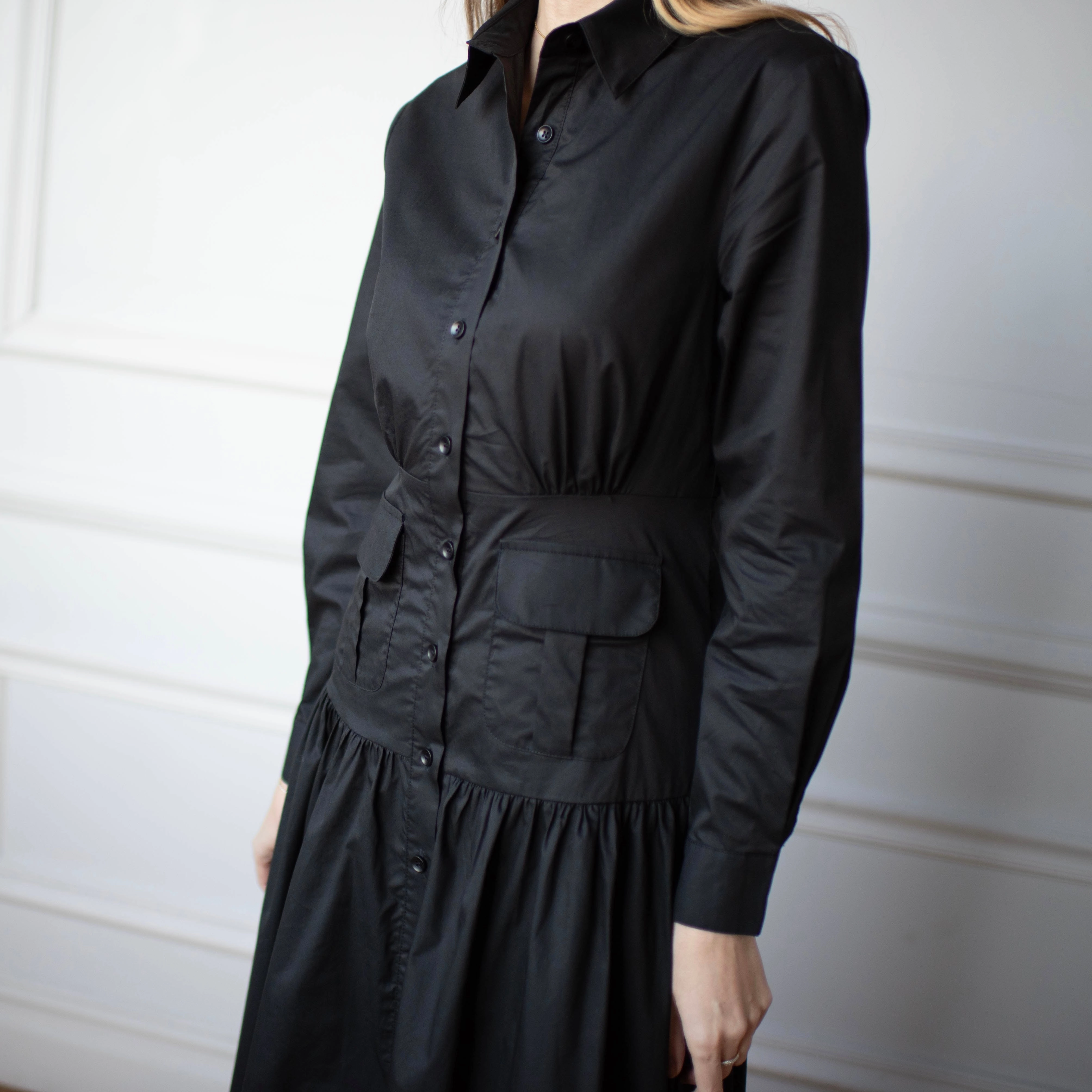 Beachwear Dreamy Look Mimi Dress | Black [Final Sale]