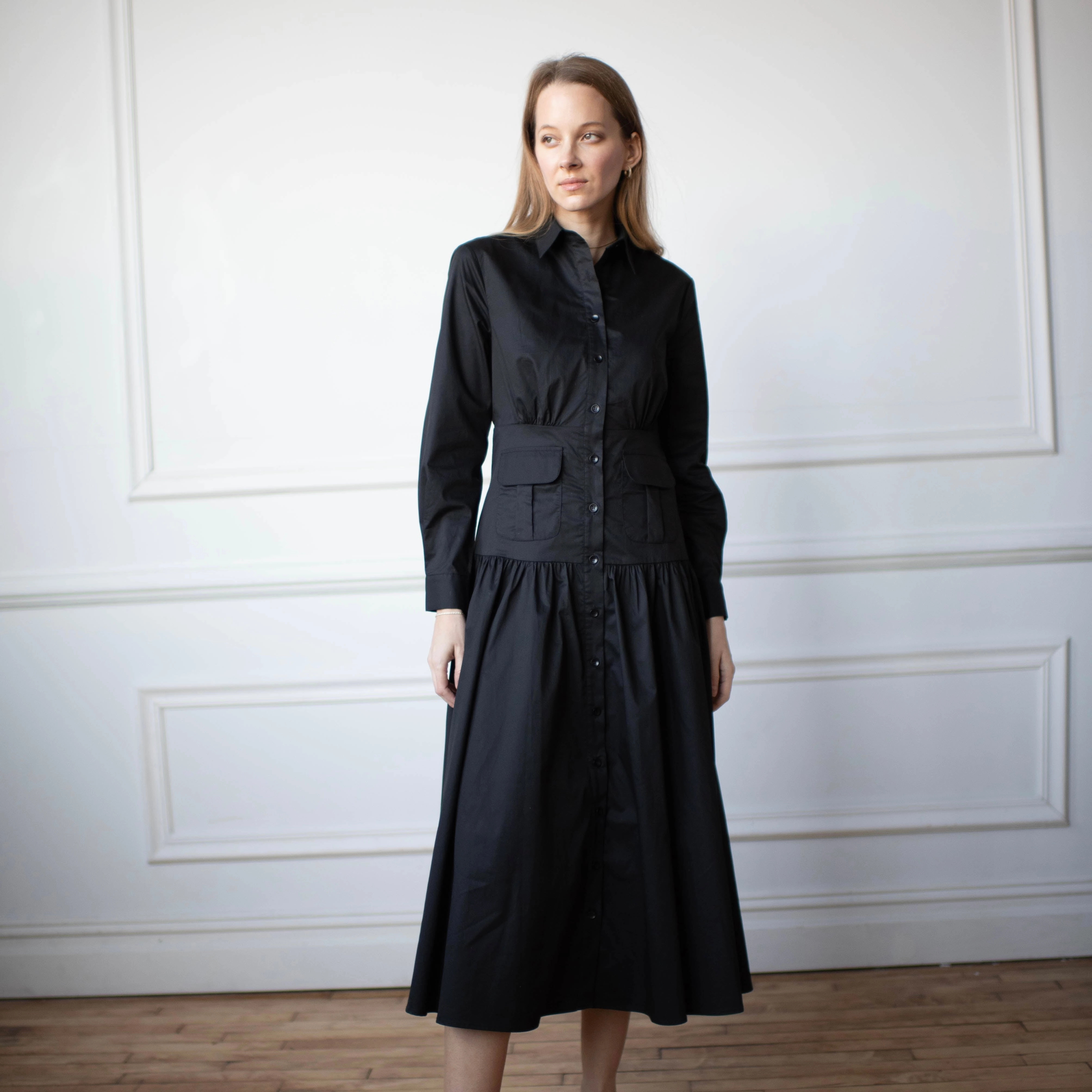 Smart Tailoring Mimi Dress | Black [Final Sale]
