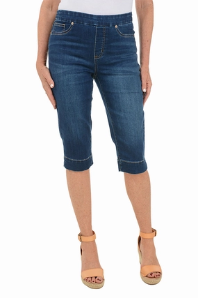 Easy Fit Design Denim Clamdigger Pant