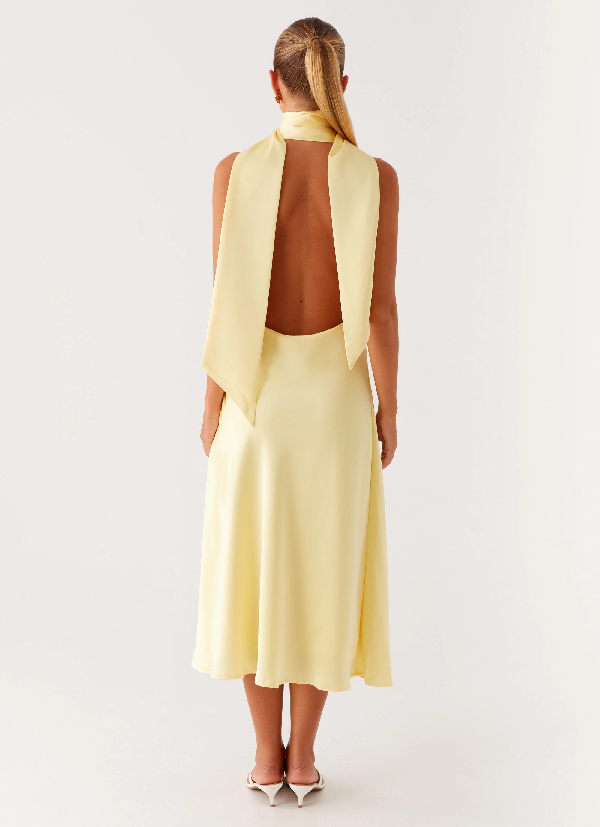 Layer Ready Sonny Midi Dress - Yellow