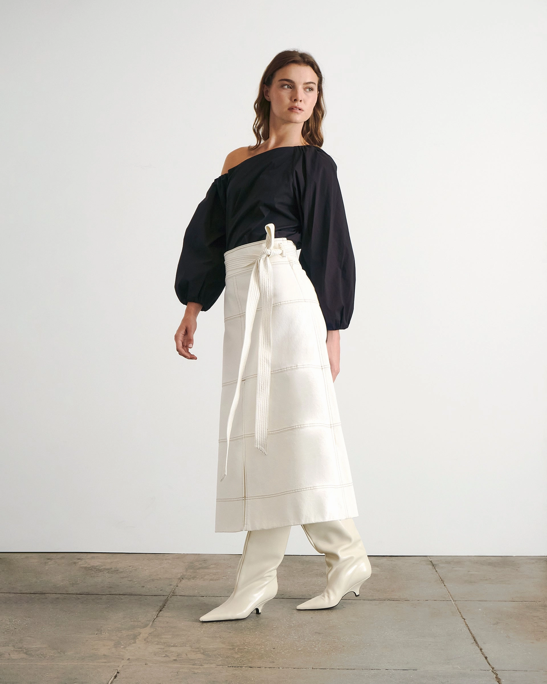 Denim Hudson Skirt StainResistantCoating Reinforced Stress Points