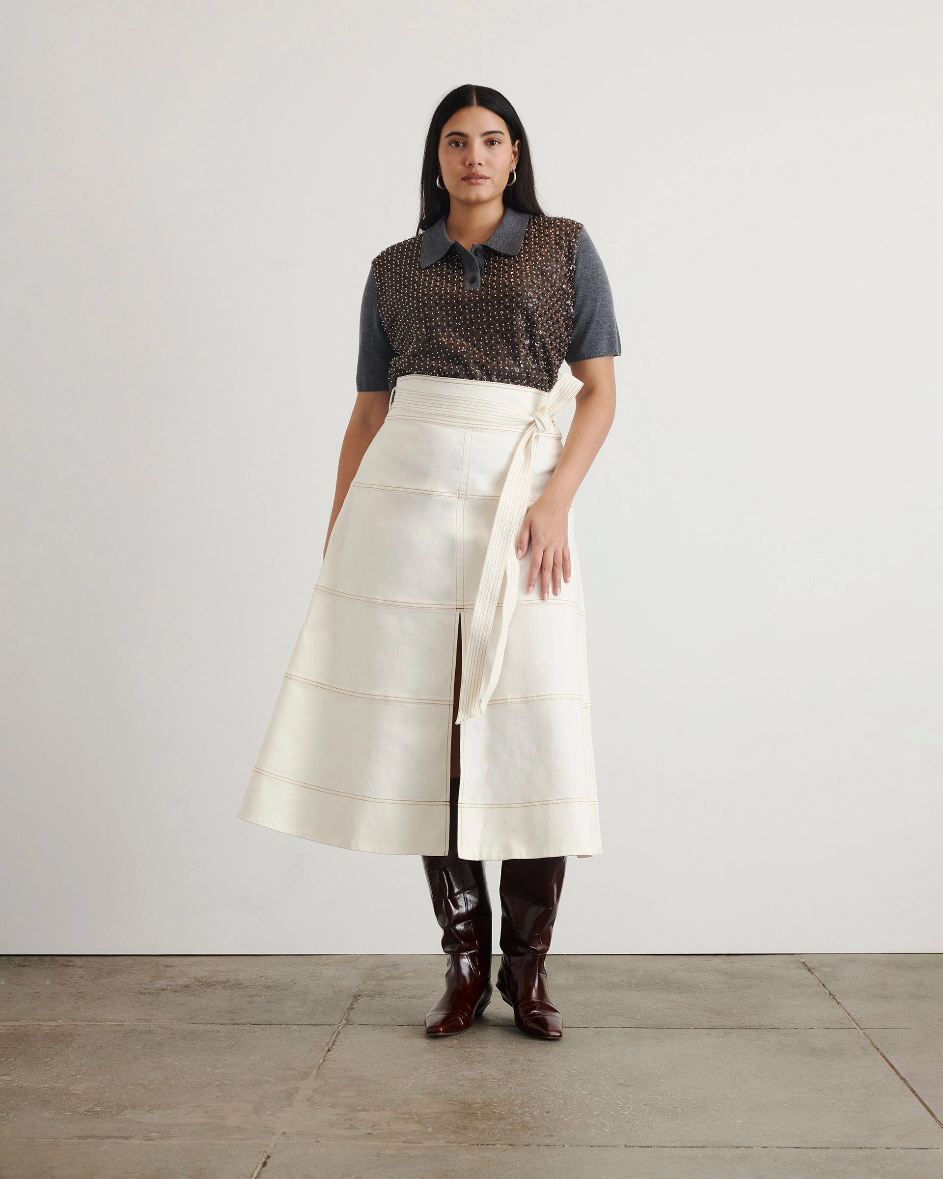 Odor Control Technology Denim Hudson Skirt