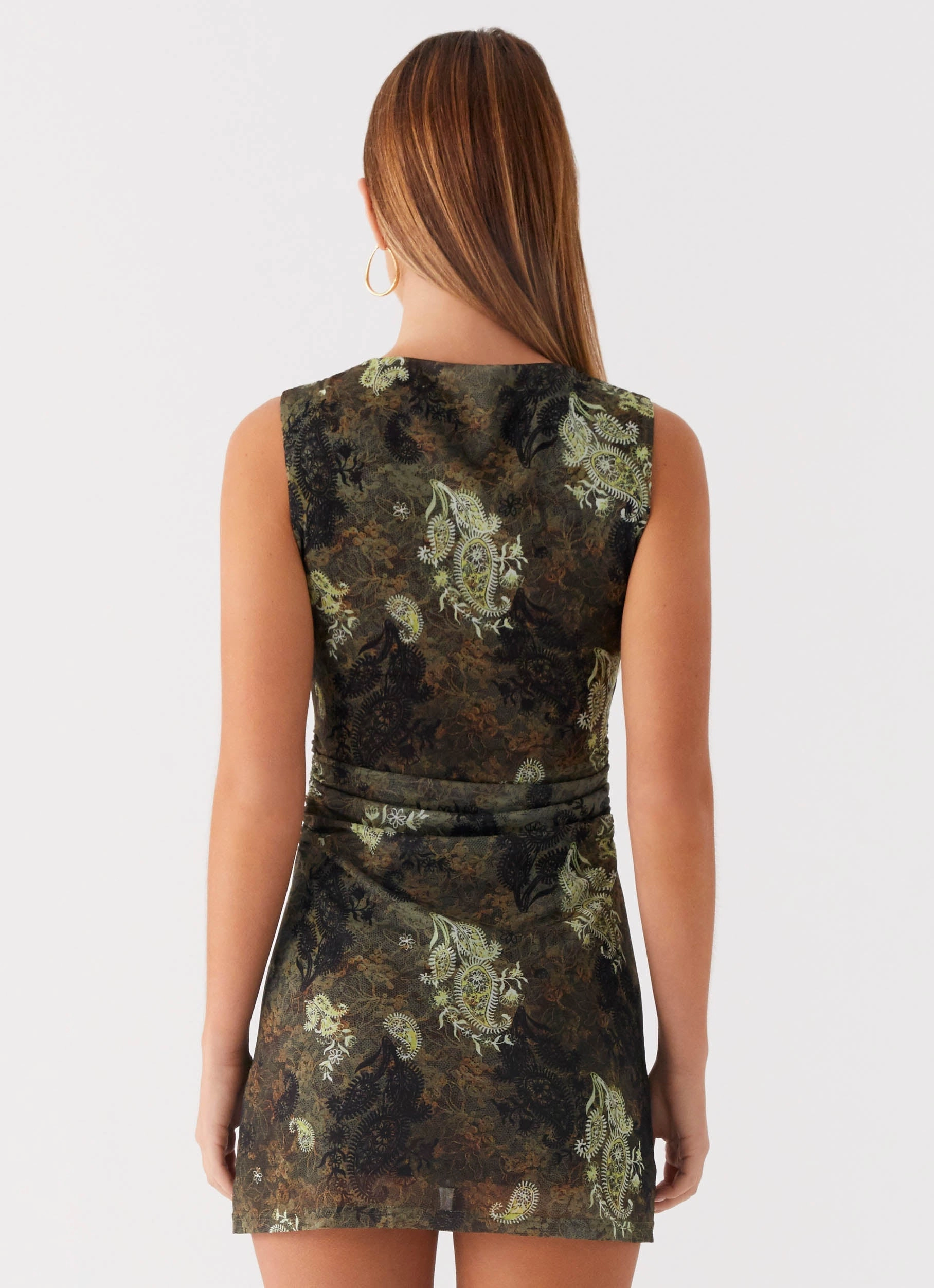 Zella Mini Dress - Cyber Floral Trend Movement