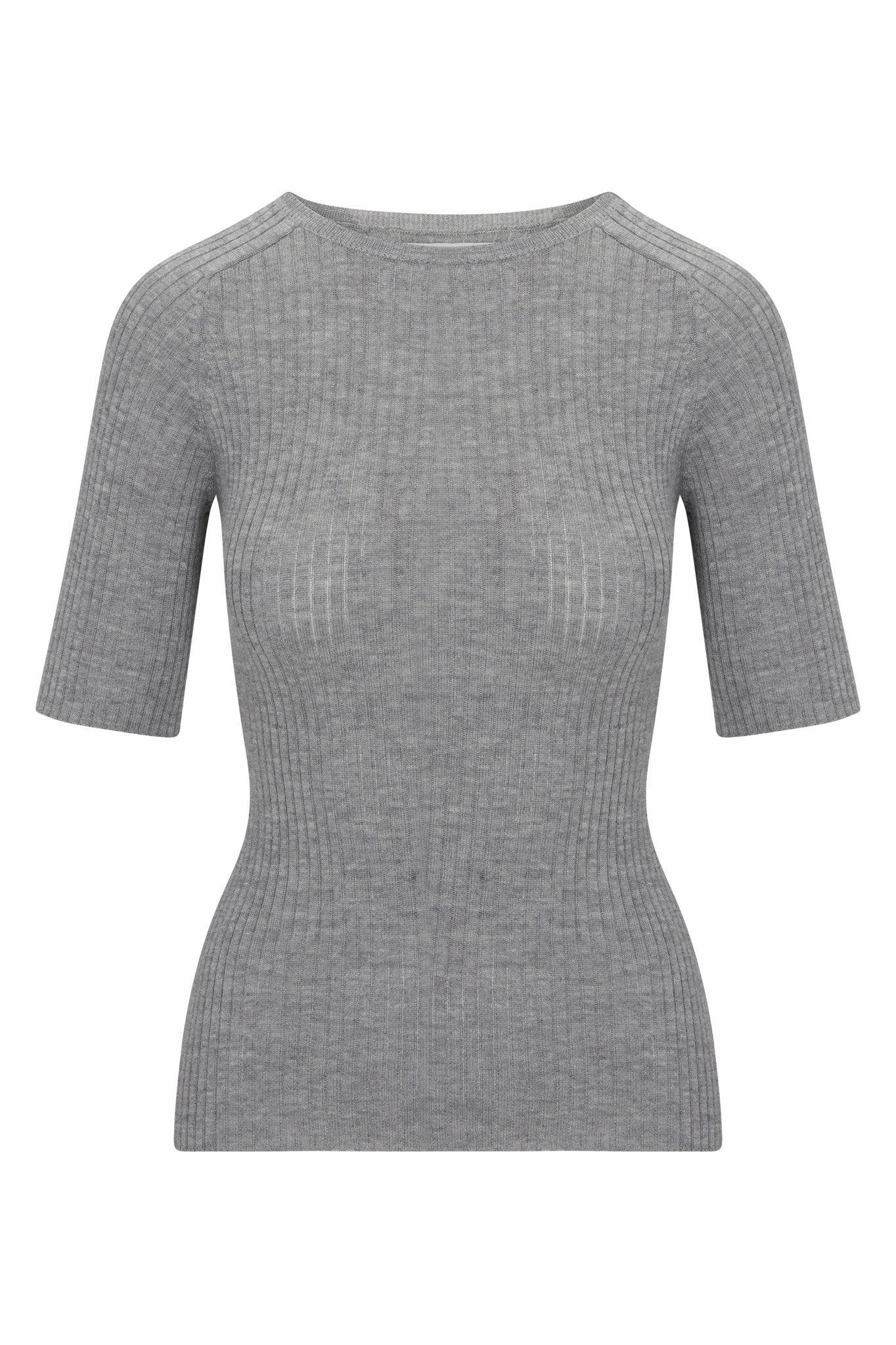 FadeResistant Coating Thunder Cashmere Mid Sleeve Crewneck