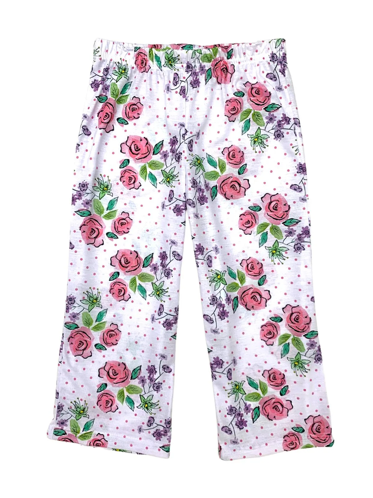 Disney Princesses Girls' Pajama, 3 Piece Sleepwear Set