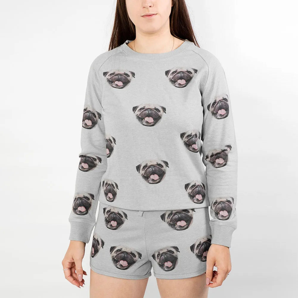 Dogsy Ladies Grey Lounge Set