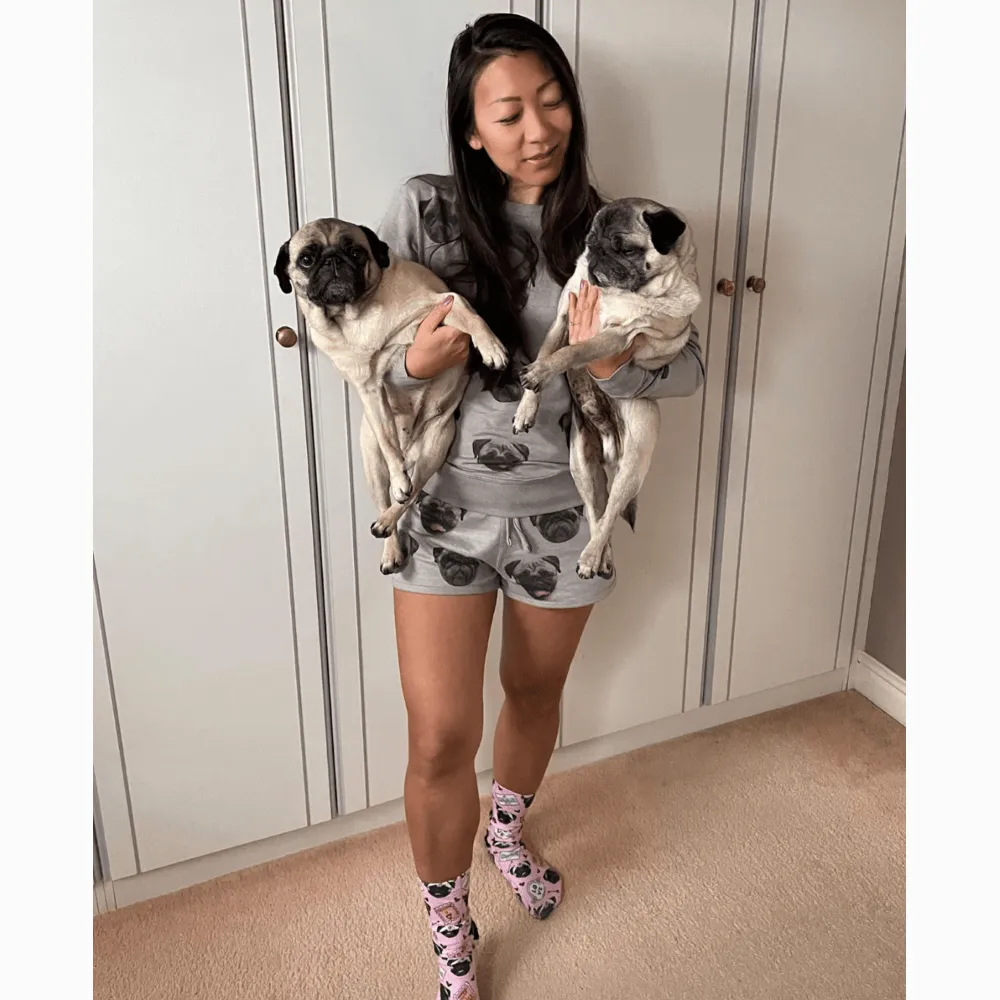 Dogsy Ladies Grey Lounge Set