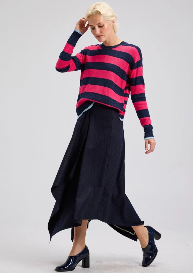 MULTISTRIPE CREW Casual Jacket UVProtectionCoating