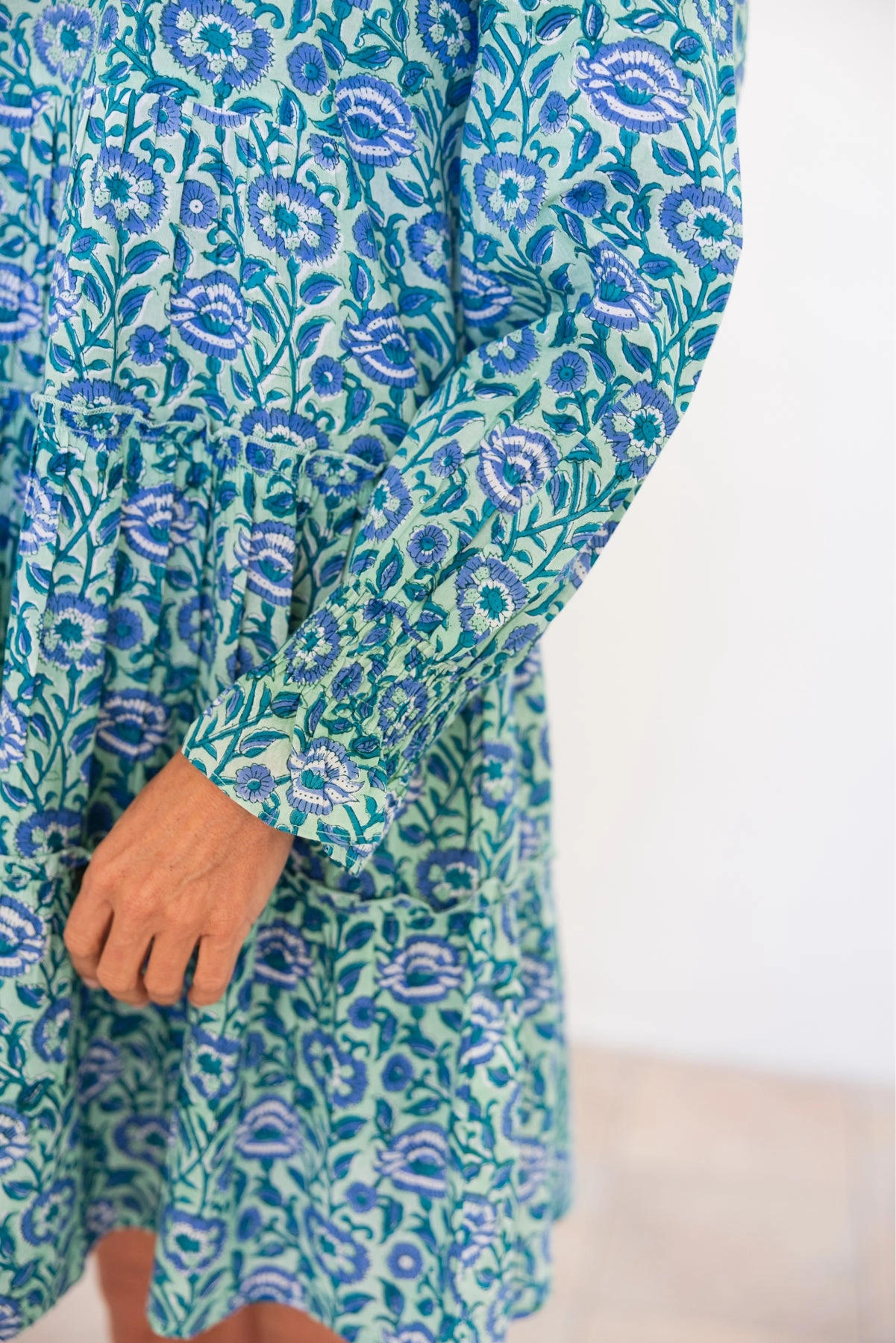 Dover Dress Pell Garden Pleated-Texture