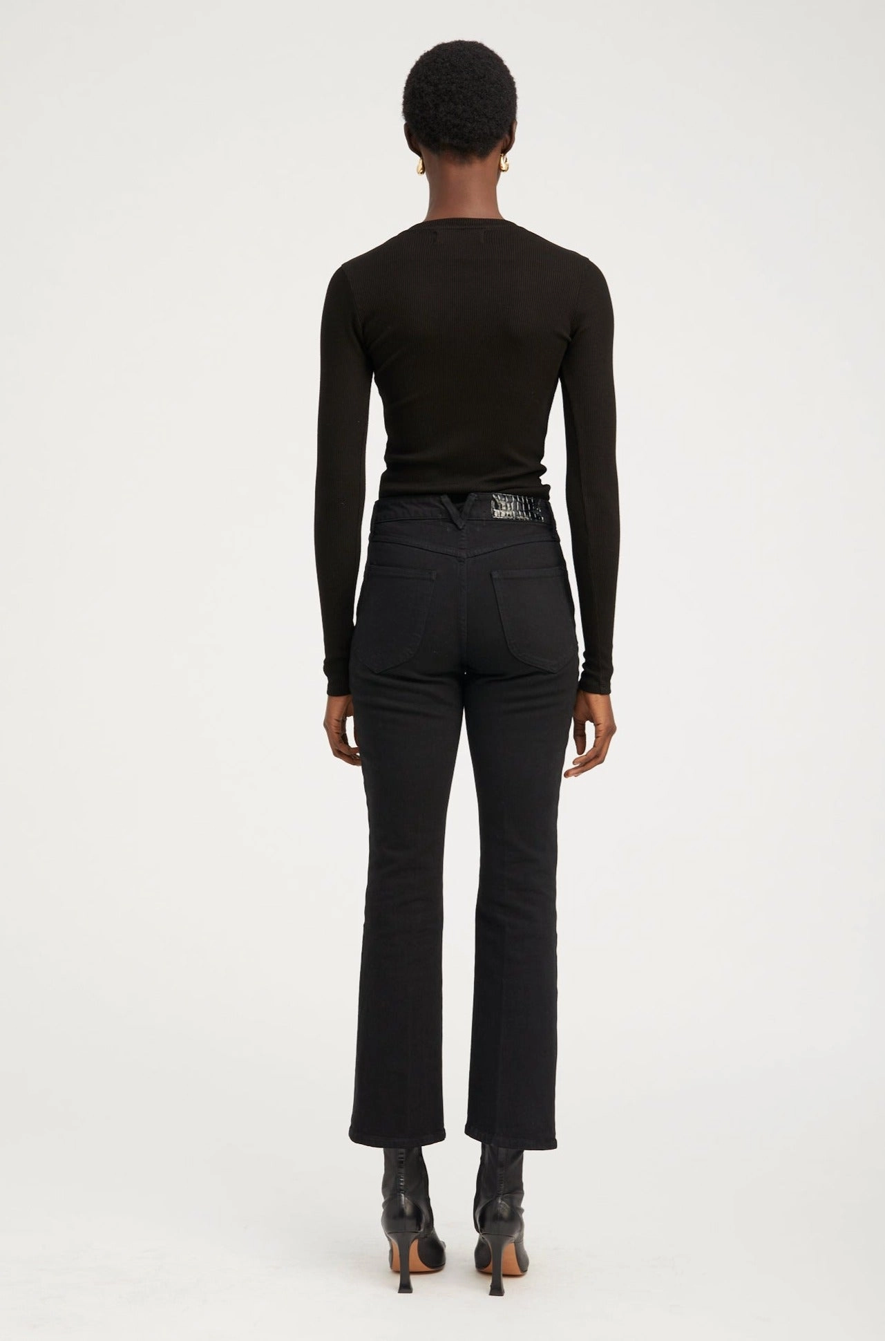 Ella Ankle Flare Denim Versatile Comfort Wear