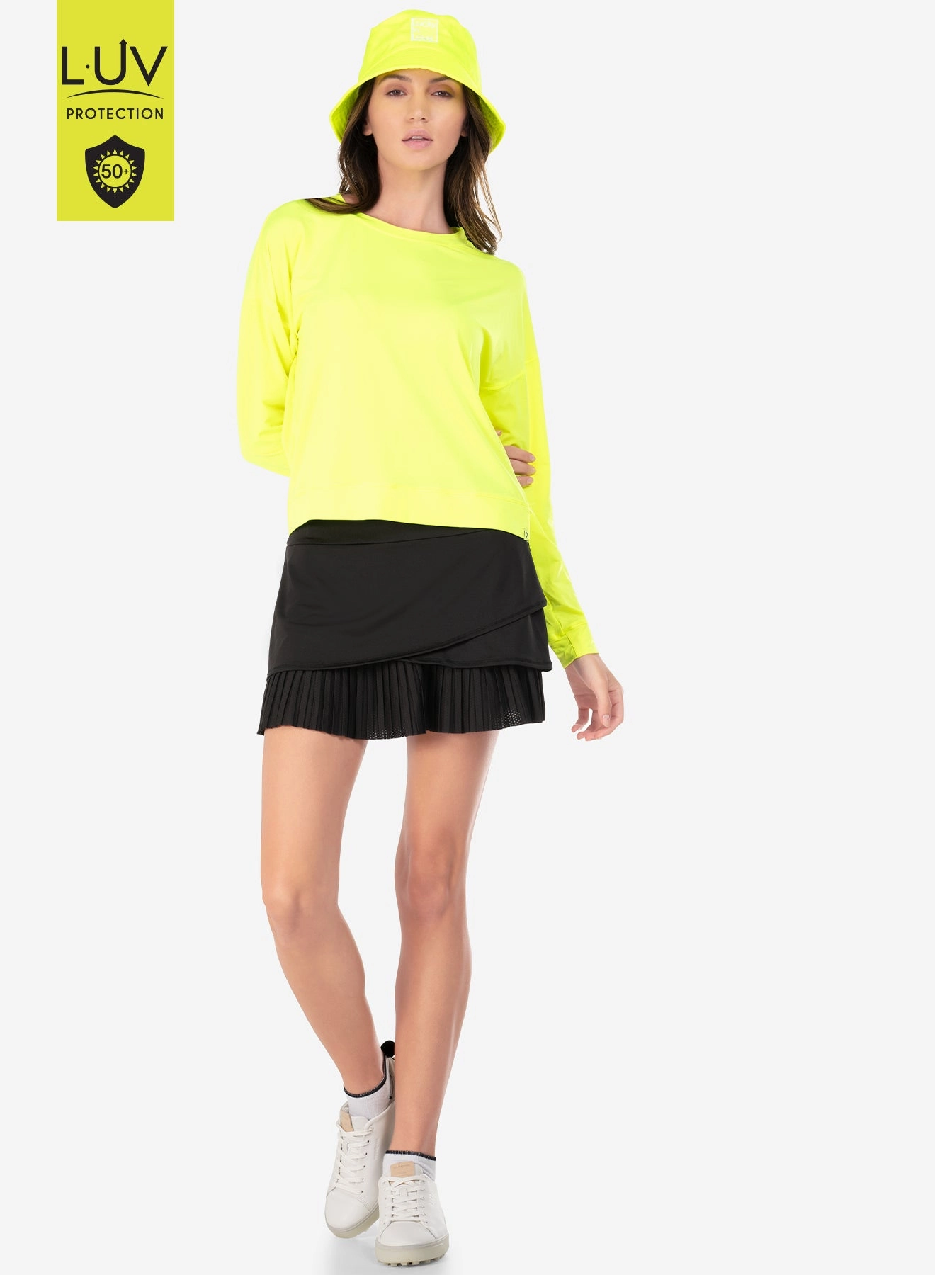 Hype Long Sleeve HeatPressedLogos Adjustable drawstring