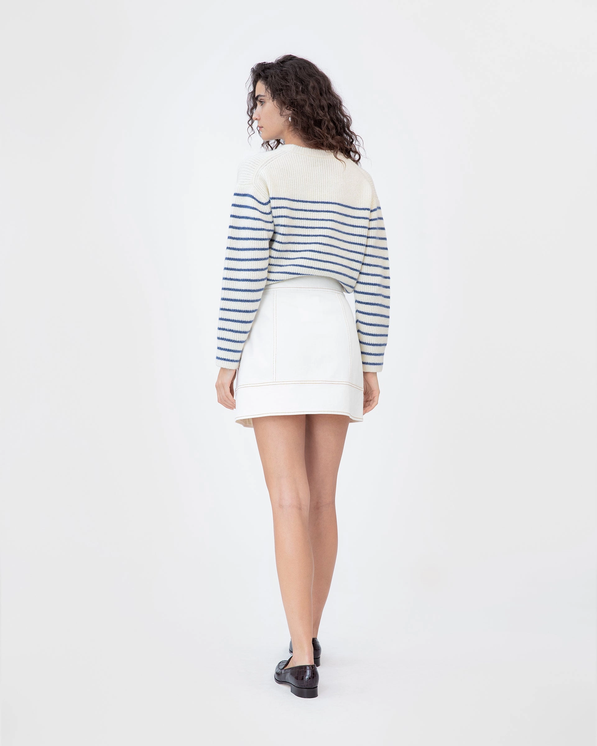 Court Skirt Sophisticated Look HiddenDrawcord