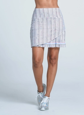 Peek A Blue Skort 17.5" Light Coverage Thermal Regulating