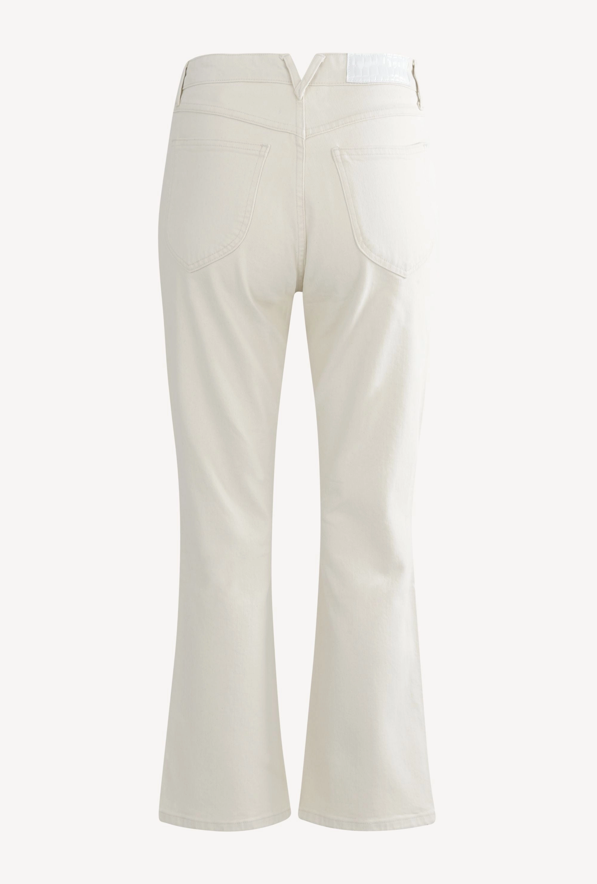 Earhart Crop Flare Denim QuickRelease Buttery Soft Handfeel