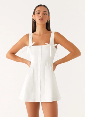 Unconditional Mini Dress - White Social Ease