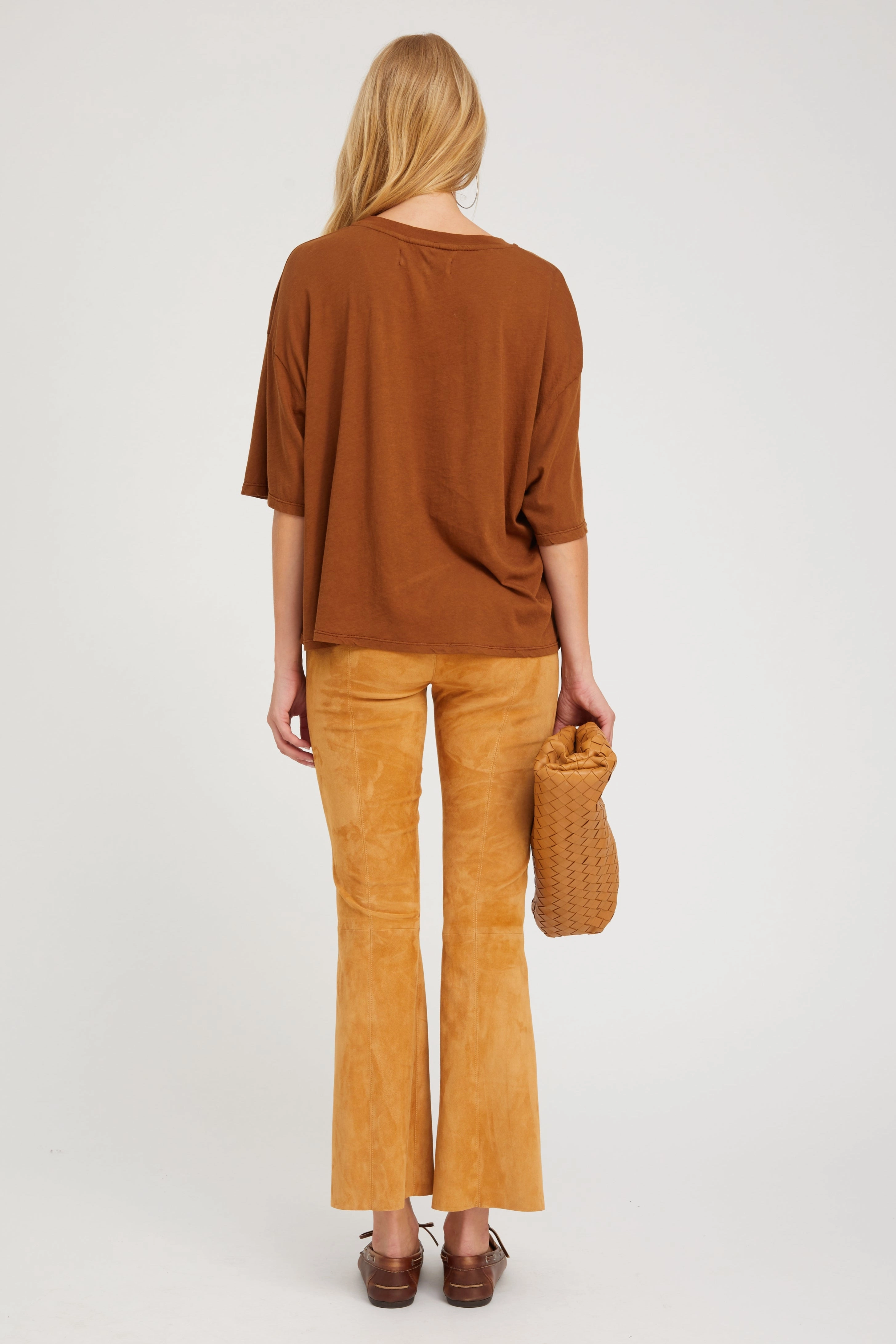 SlimFit Chestnut Boxy Tee