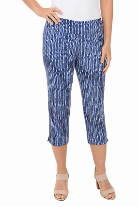 Twilight Sky Pull-On Crop Pant Stretchable Wear Hypoallergenic fabric