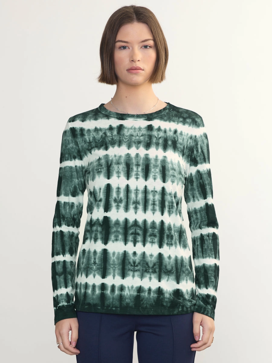 Lightweight Design L/S TIE DYE TEE