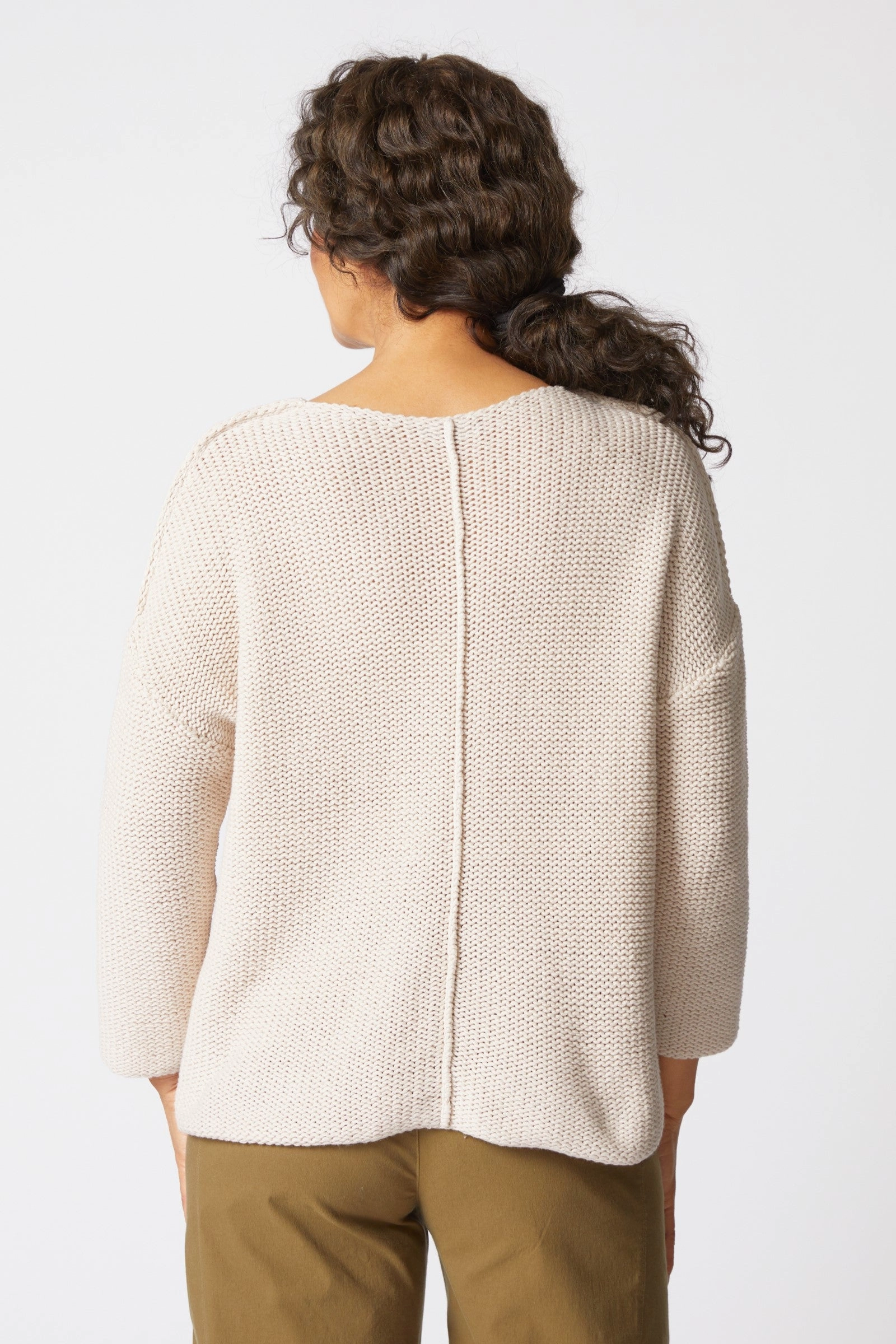 ErgonomicSleeves Habitat Fireside Cafe Pullover in Dove