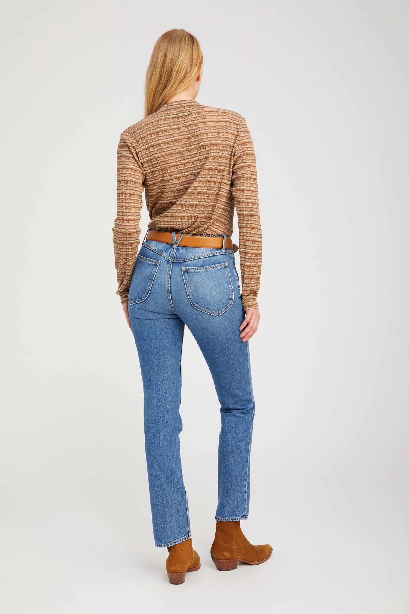 Fitted Style Effortless Comfort Edith Slim Straight Denim