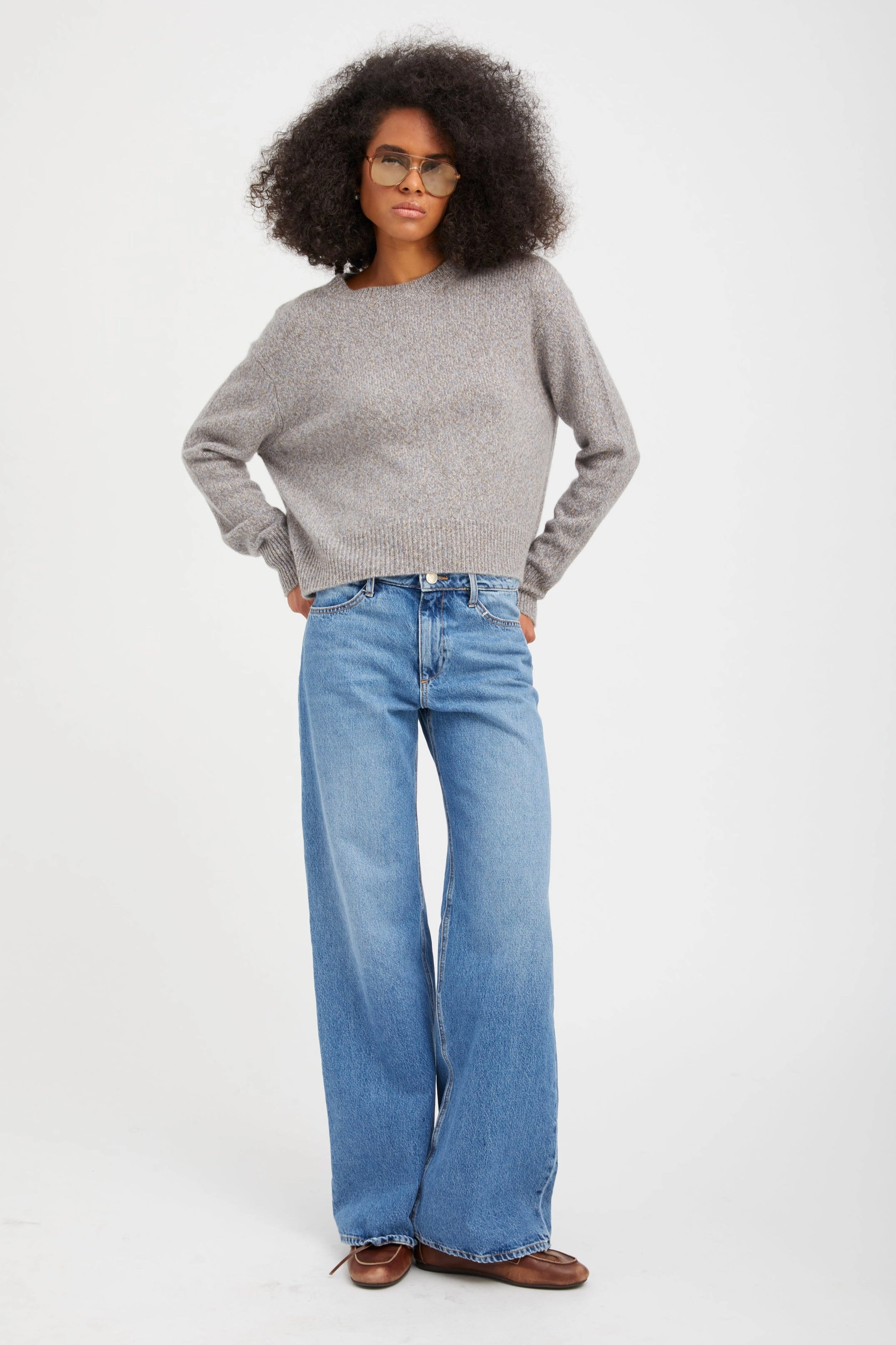 Practical Style Perfect Comfort Edith Vintage Wide Leg Denim