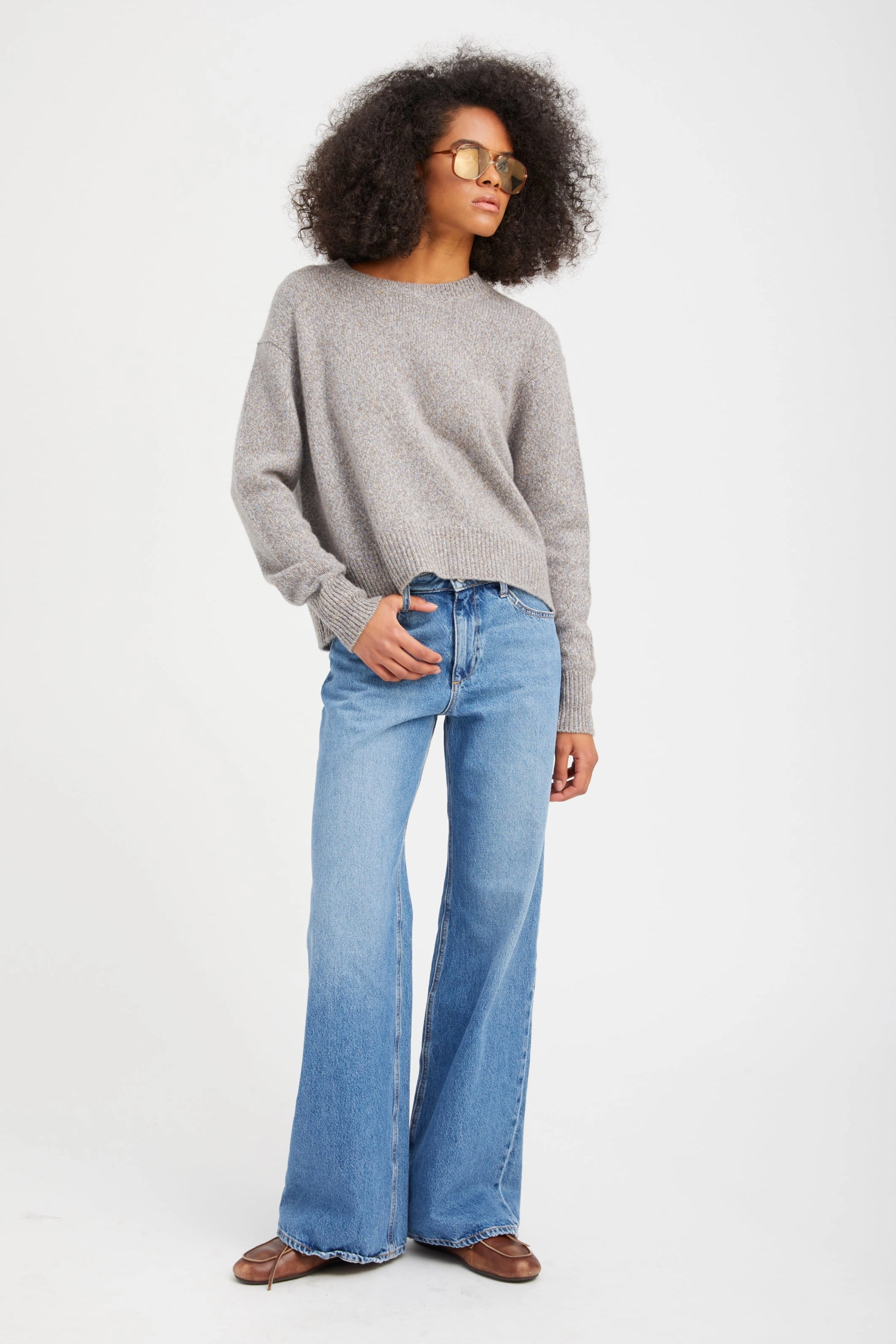Edith Vintage Wide Leg Denim Comfort Fit Wear