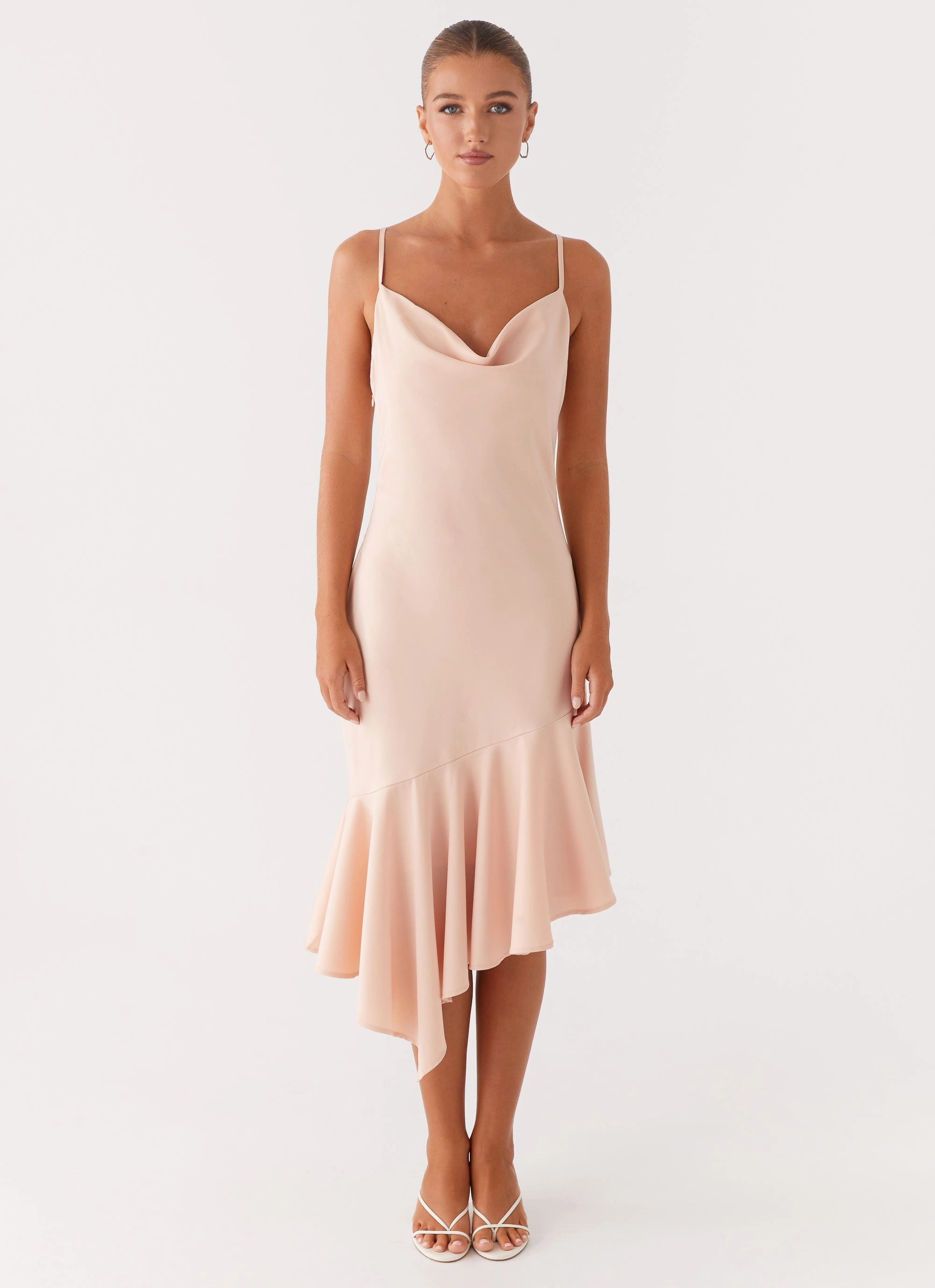 Korby Midi Dress - Pink Timeless Style Wear