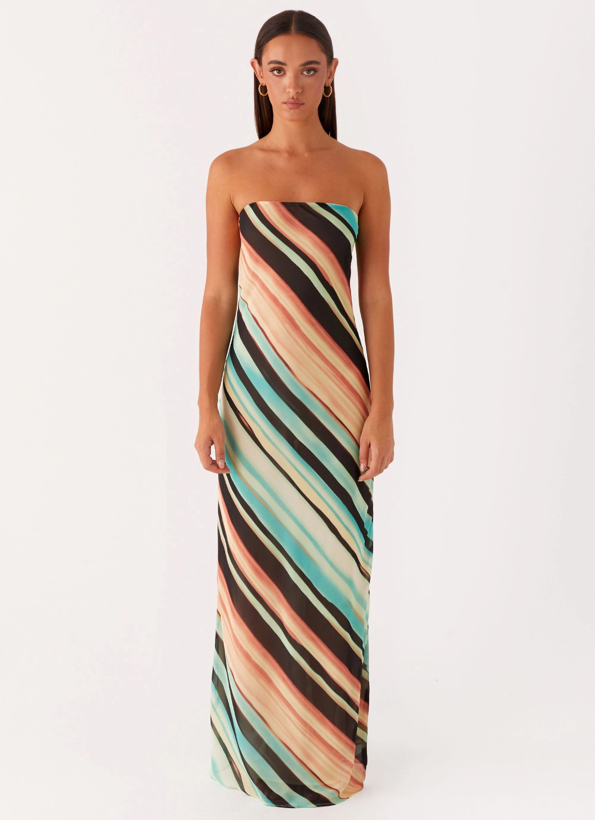 Moment Light Como Maxi Dress - Stripe