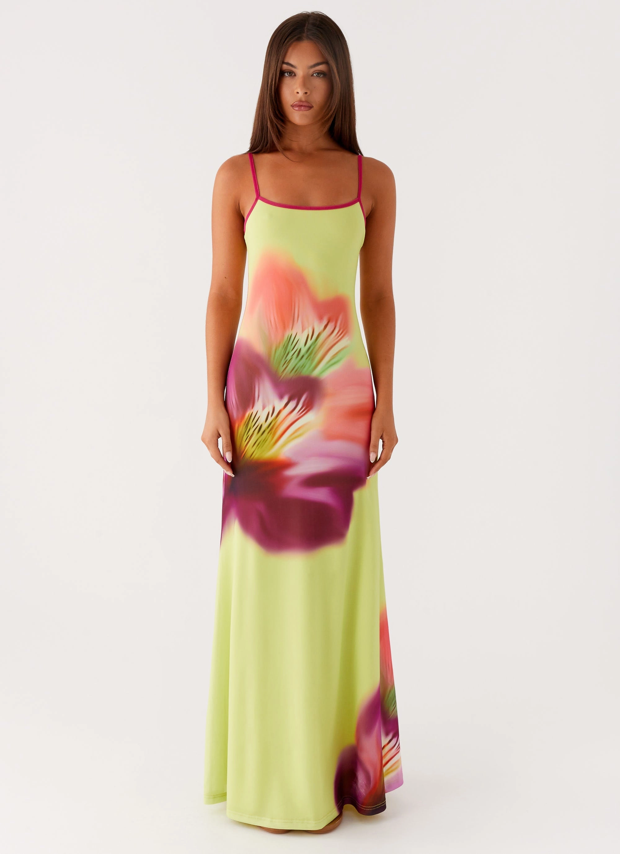 Soft Air Tall-Fit Everett Maxi Dress - Green Tropical