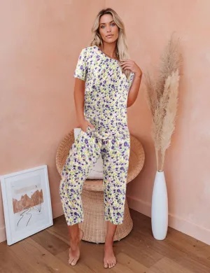 Ekouaer Cute Print with Pockets Pajama Sets (US Only)