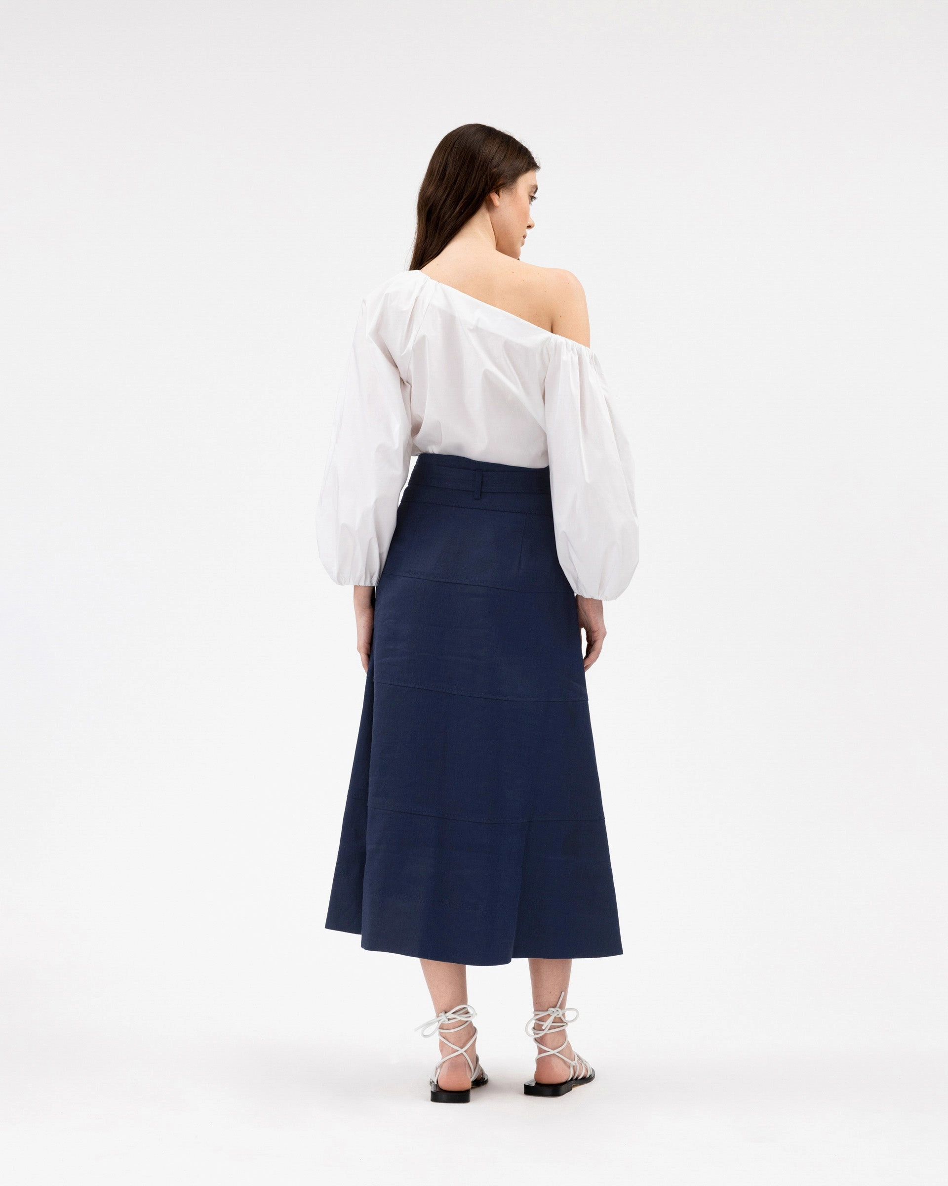 Utility Style Linen Hudson Skirt