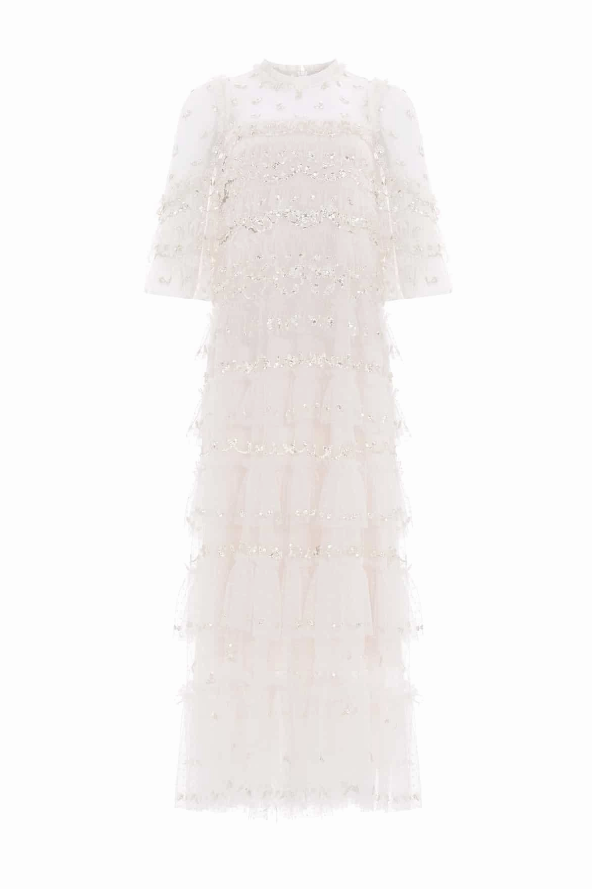 Emily Lace Ankle Gown Breathable Feel Heart Glow