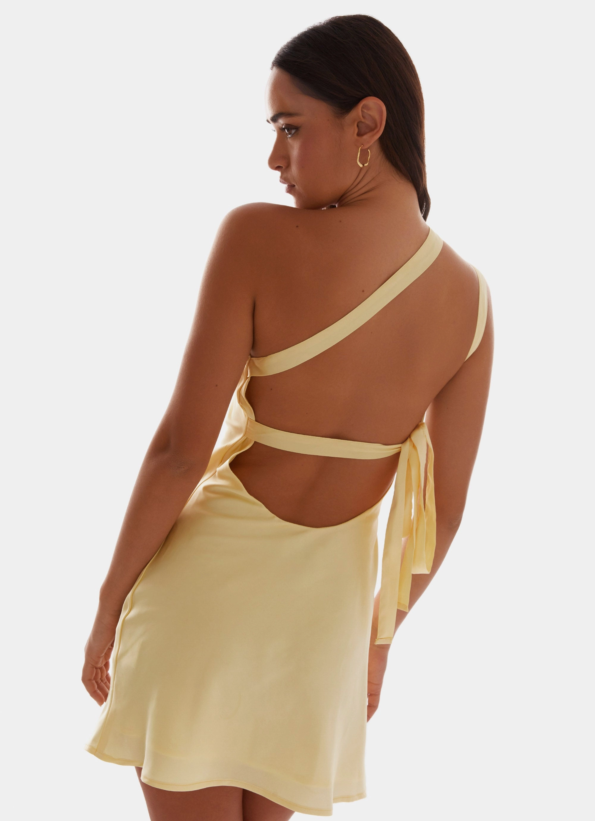 Understated Charm Lights Out Mini Dress - Yellow