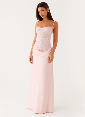 Romy Maxi Dress - Pink All-Day Comfort Wear