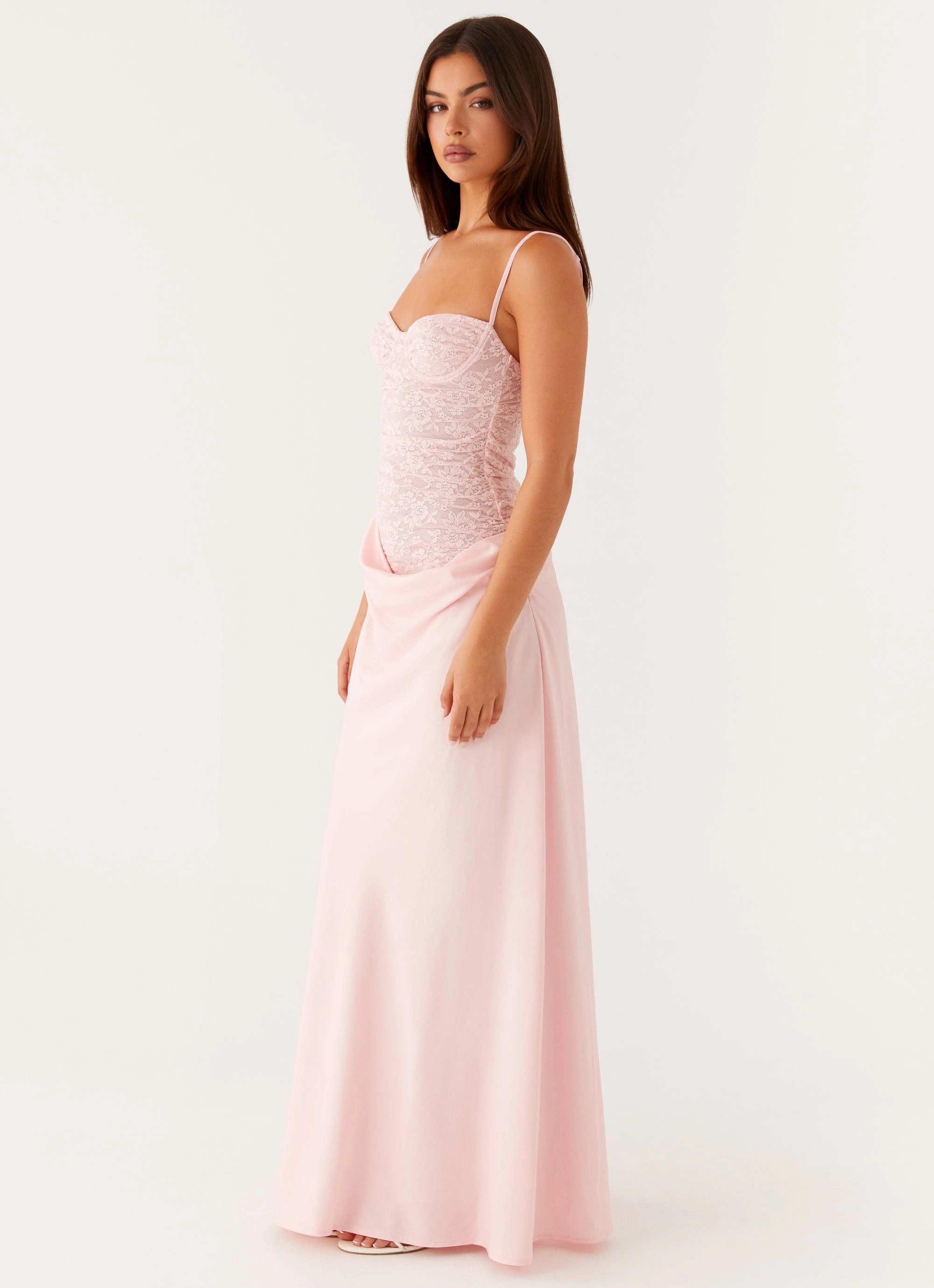 Romy Maxi Dress - Pink Polished Look