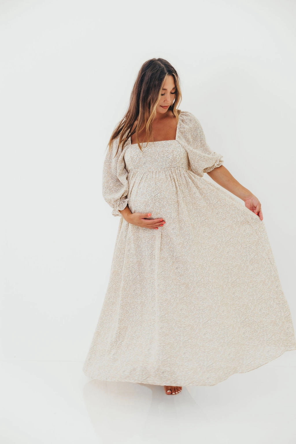 Mona 'Love Story' Maxi Dress - Bump Friendly and Inclusive Sizing (S-3XL) Elegant Wearable
