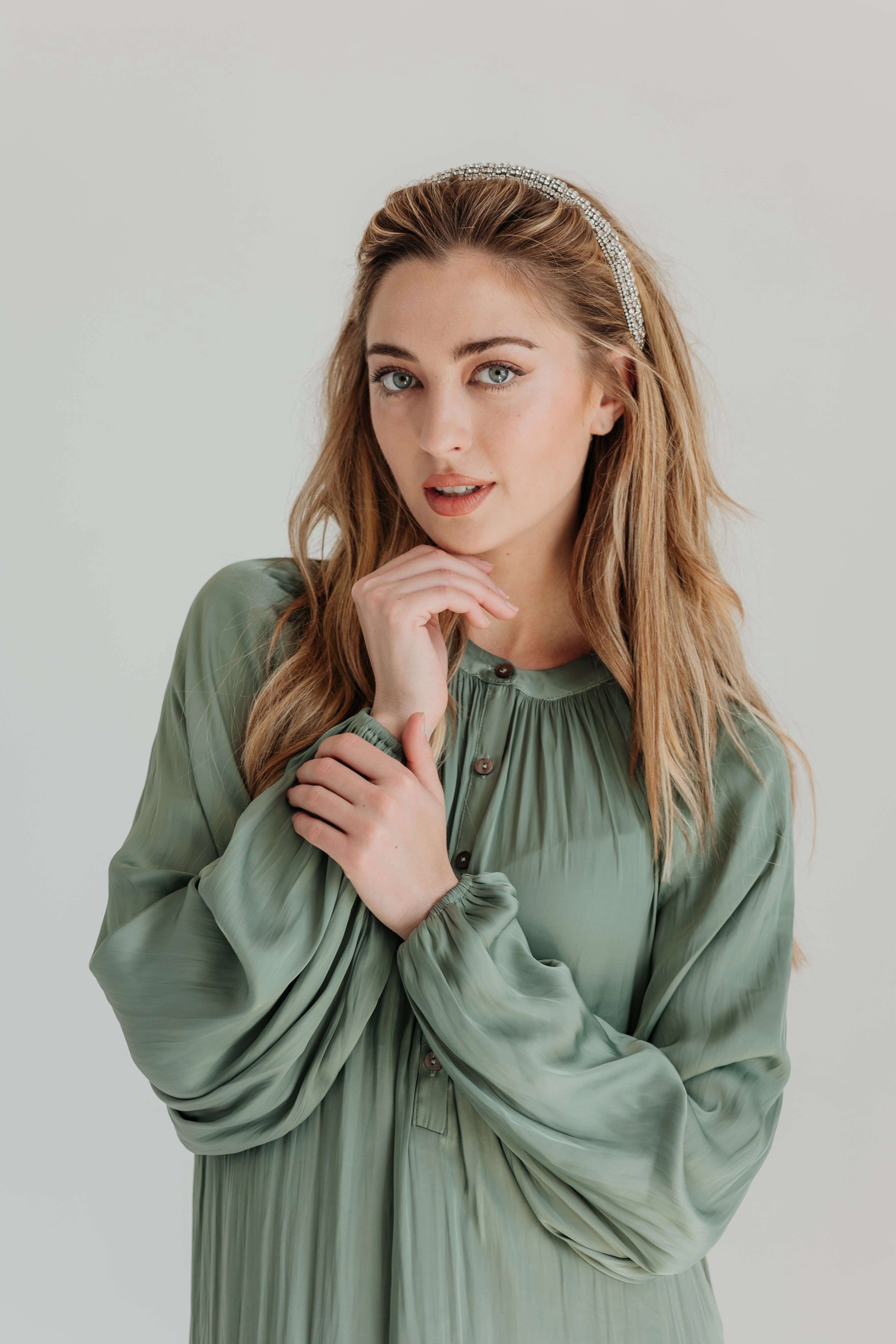 Ella Maxi Dress - Sage Modern Appearance Cozy Design