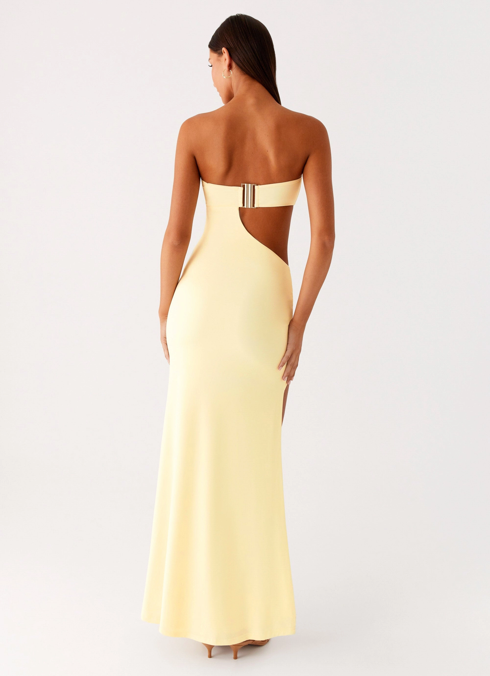 Soft Hue Ellisah Ombre Maxi Dress - Sunrise Ombre