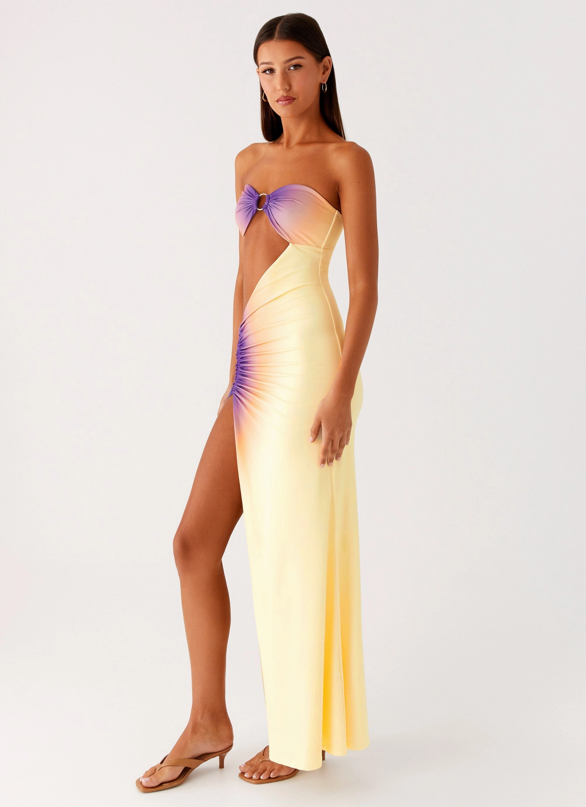 Ellisah Ombre Maxi Dress - Sunrise Ombre Easy Comfort