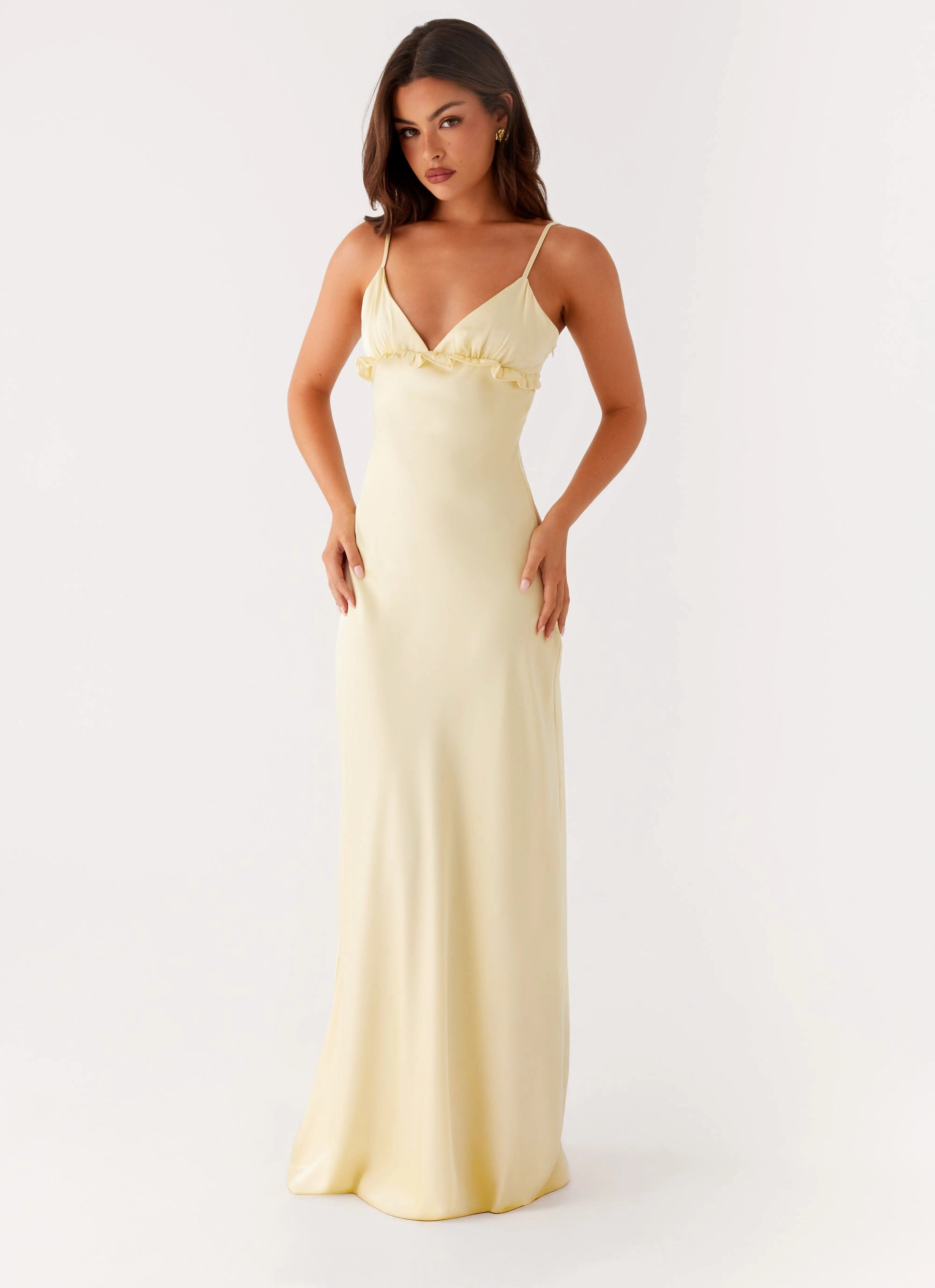 Soft Shape Elona Maxi Dress - Baby Yellow