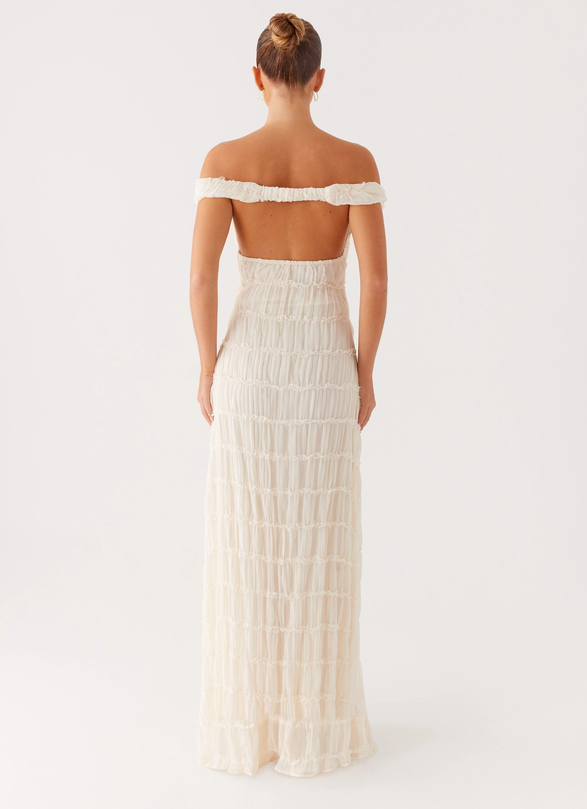 Soft Fabric Daily Favorite Embrace Maxi Dress - Ivory